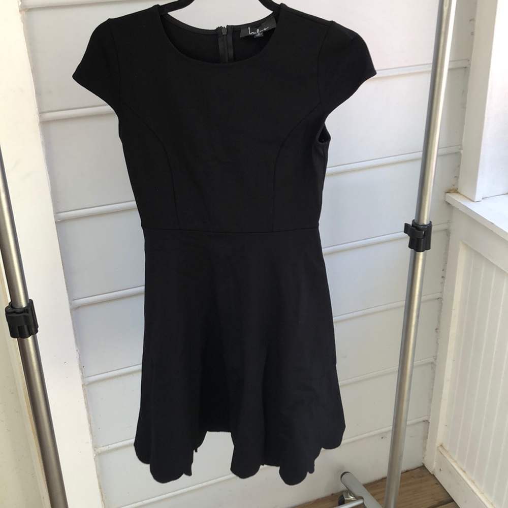 Lulus black mini dress